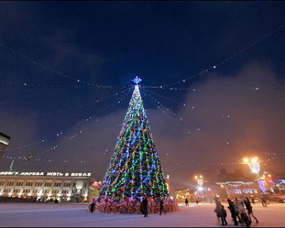 Новогодний Минск на встречу с чудом