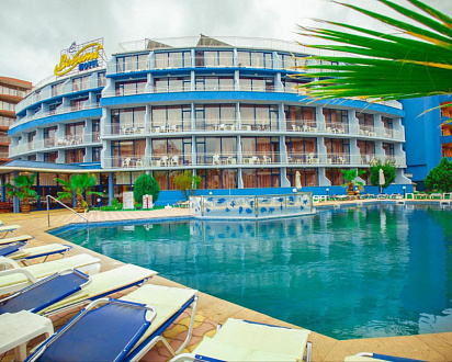 Лагерь в Болгарии. Солнечный берег отель "Бохеми"